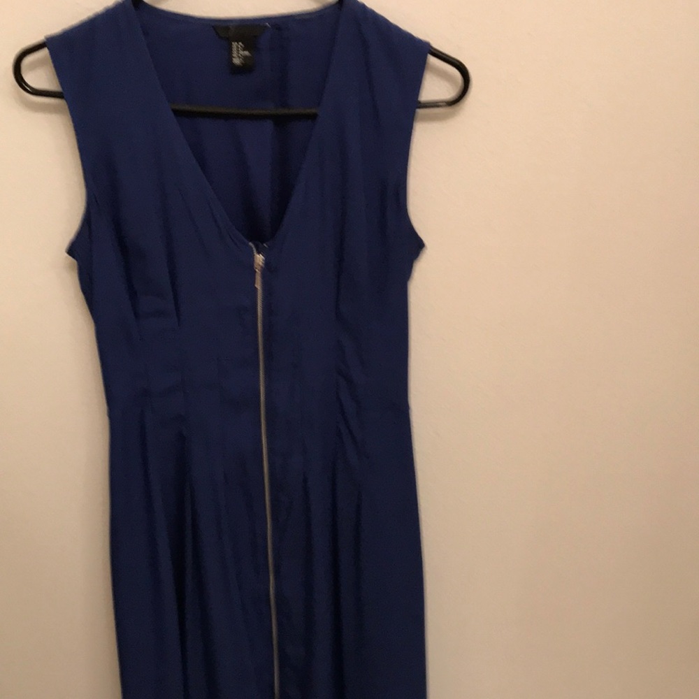 Blue dress